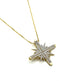 14K Gold & Diamond Classic Star Of Bethlehem Opening Magnetic Necklace